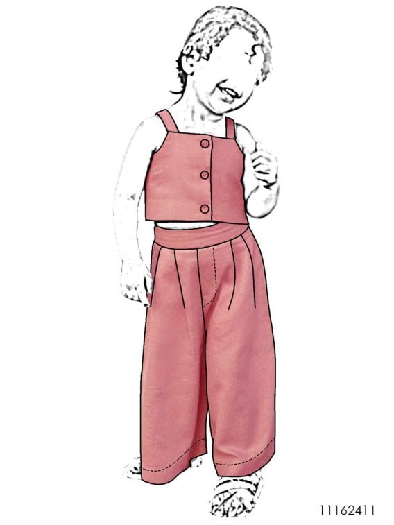 MOLDE ENTERITO CONJUNTO NIÑA 2411