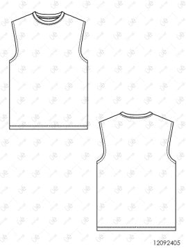 MOLDE POLERA MUSCULOSA HOMBRE 2405