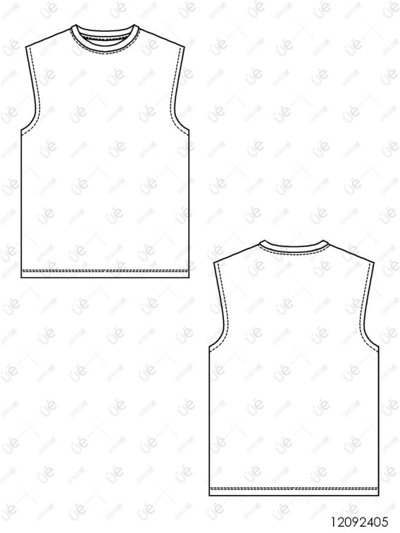 MOLDE POLERA MUSCULOSA HOMBRE 2405