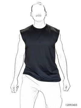 MOLDE POLERA MUSCULOSA HOMBRE 2405