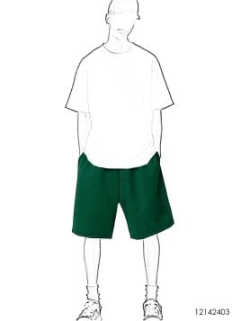 MOLDE SHORT OVERSIZE HOMBRE 2403