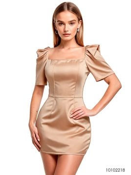 MOLDE VESTIDO CORTO MUJER 2218