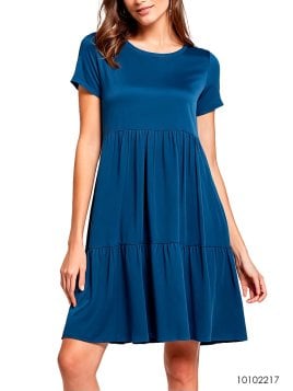 MOLDE VESTIDO BASICO MUJER 2217