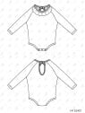 MOLDE TRAJE DE BAÑO 1 PIEZA BEBE 2401