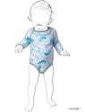 MOLDE TRAJE DE BAÑO 1 PIEZA BEBE 2401