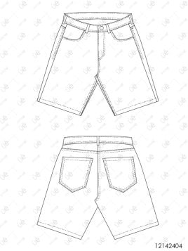 MOLDE SHORT BERMUDA HOMBRE 2404