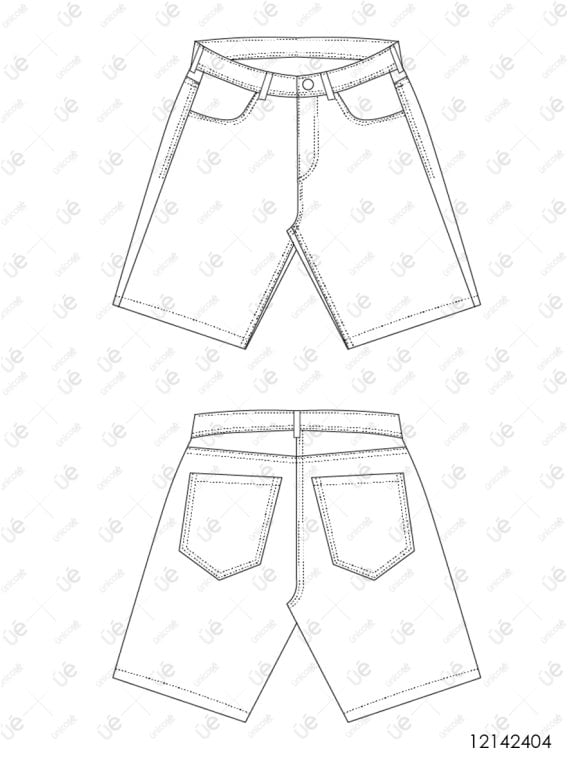 MOLDE SHORT BERMUDA HOMBRE 2404