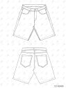 MOLDE SHORT BERMUDA HOMBRE 2404