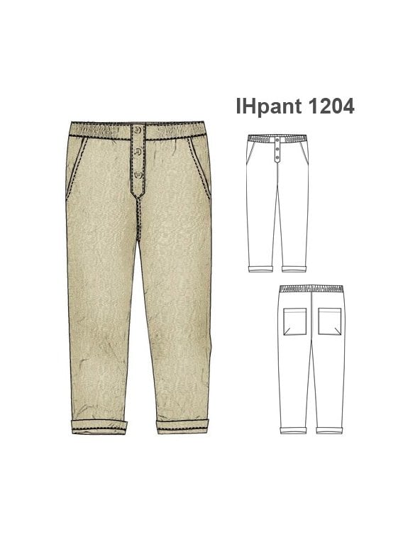 PANTALON BASICO NIÑO 1204
