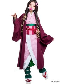 MOLDE DISFRAZ PERSONAJE ANIME 2412