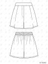 MOLDE SHORT CLASICO MUJER 2403