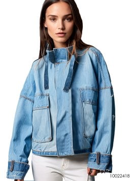 MOLDE CHAQUETA OVERSIZE MUJER 2418