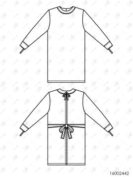 MOLDE BATA QUIRURGICA RT 2442