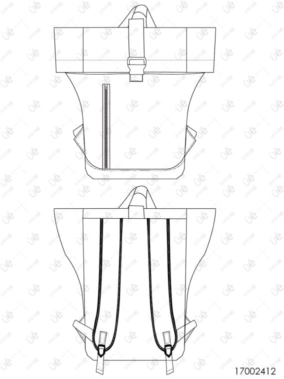MOLDE MOCHILA TACTICA PORTA NOTEBOOK ACC 2412