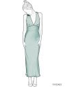 MOLDE VESTIDO LARGO MUJER 2423