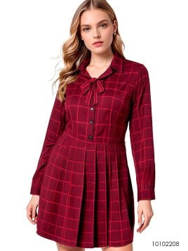 MOLDE VESTIDO TABLAS MUJER 2208