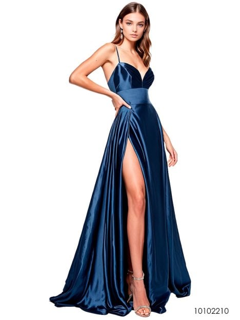 Molde vestido largo mujer 2210 PDF, AI, DXF e impreso