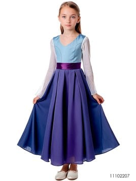 VESTIDO PLATO NIÑA 2207