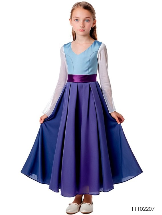 VESTIDO PLATO NIÑA 2207