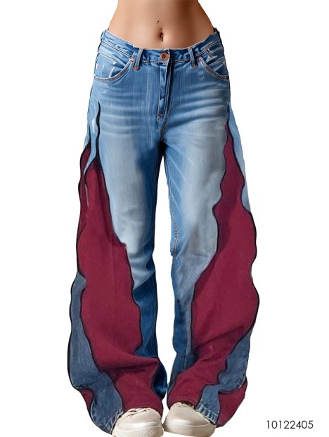 MOLDE PANTALON JEAN MUJER 2405