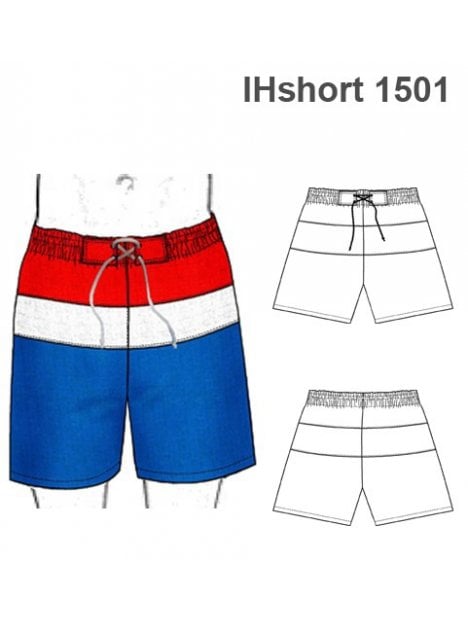 MOLDE: SHORT BAÑO NIÑO 1501