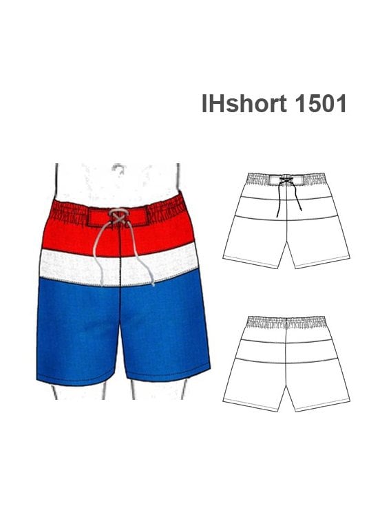 MOLDE: SHORT BAÑO NIÑO 1501