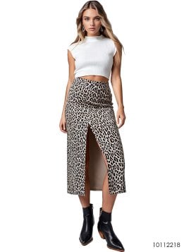 MOLDE FALDA RECTA MIDI MUJER 2218
