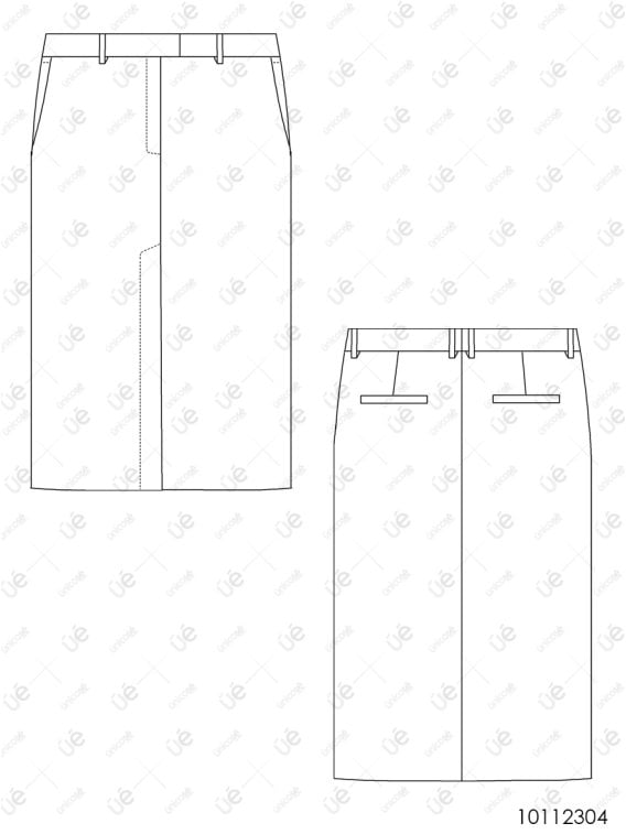 MOLDE FALDA MIDI MUJER 2304