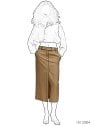 MOLDE FALDA MIDI MUJER 2304