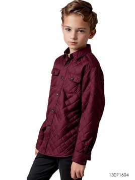 MOLDE CAMISA ACOLCHADA NIÑO 1604