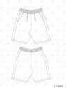 MOLDE SHORT OVERSIZE NIÑO 2401