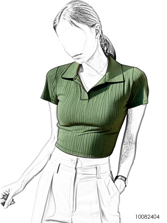 MOLDE TOP POLERA MUJER 2404