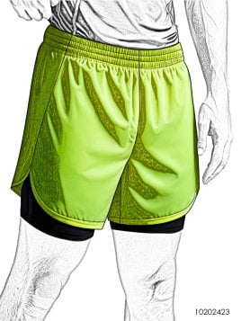 MOLDE DEPORTE SHORT RUNNING 2423