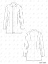 MOLDE ABRIGO CHAQUETA MUJER 2407