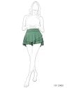 MOLDE FALDA SHORT MUJER 2405