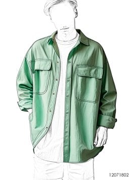 CAMISA OVERSIZE HOMBRE 1802