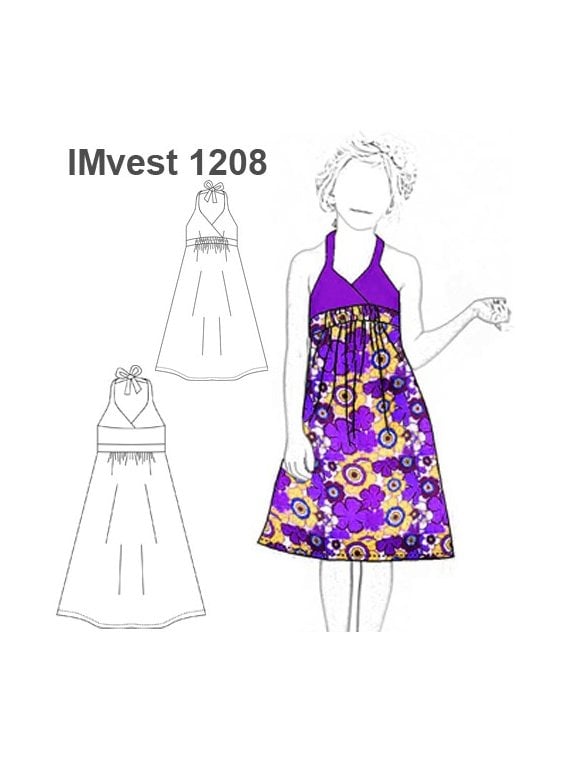 VESTIDO CORTE IMPERIO