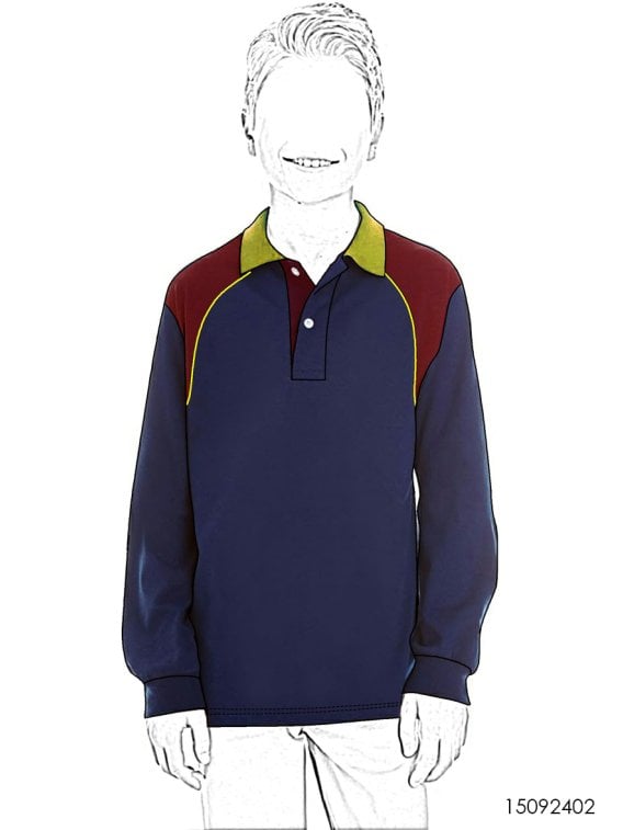 MOLDE ESCOLAR POLERA CORTES 2402