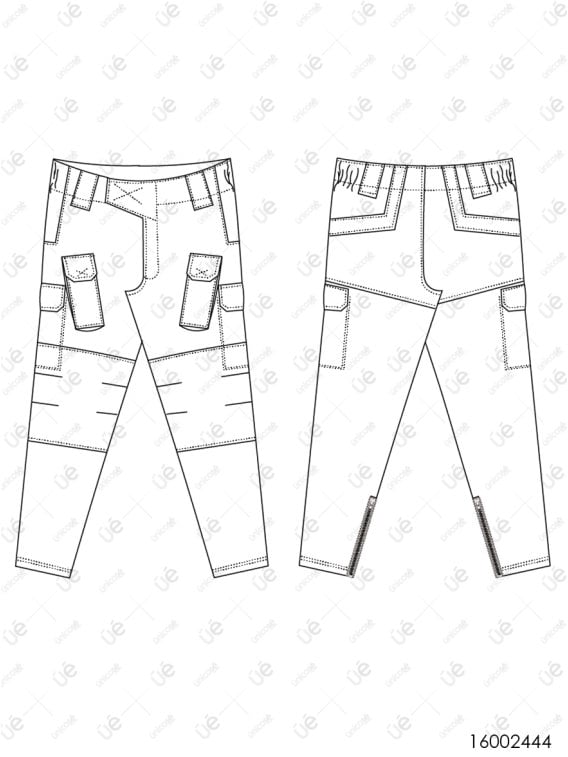 MOLDE TRABAJO PANTALON TACTICO RT 2444