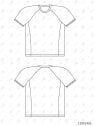 MOLDE POLERA RAGLAN HOMBRE 2406