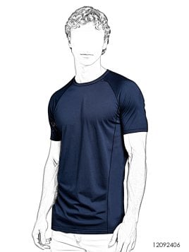 MOLDE POLERA RAGLAN HOMBRE 2406