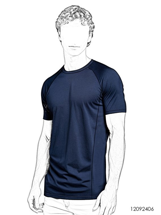 MOLDE POLERA RAGLAN HOMBRE 2406