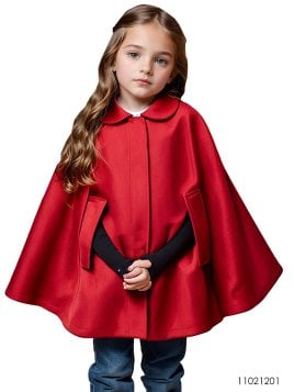 MOLDE CHAQUETA CAPA NIÑA 1201