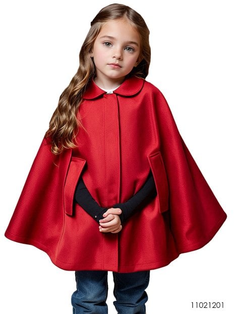 MOLDE CHAQUETA CAPA NIÑA 1201