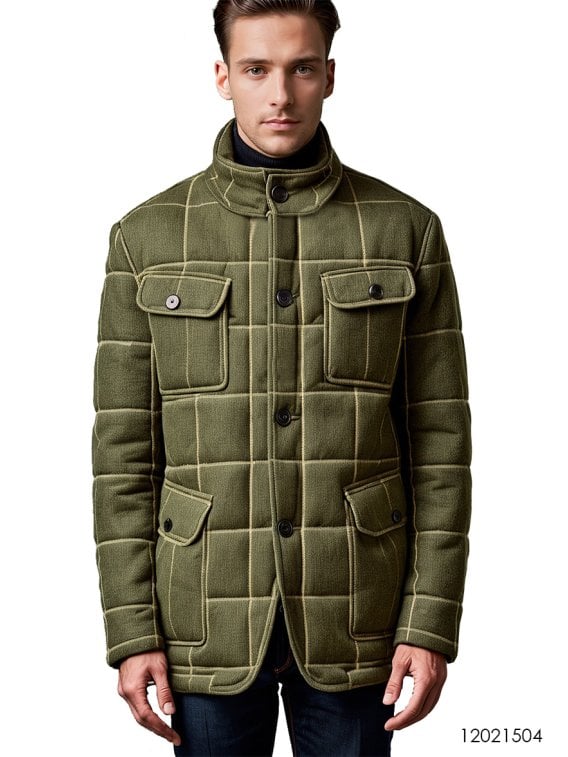 MOLDE CHAQUETA ACOLCHADA HOMBRE 1504