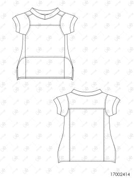 MOLDE CAMISETA MASCOTA ACC 2414