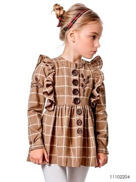 VESTIDO CLASICO NIÑA 2204