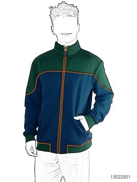 MOLDE ESCOLAR CHAQUETA CORTES 2501