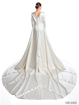 MOLDE ABRIGO TAPADO DE NOVIA 2305