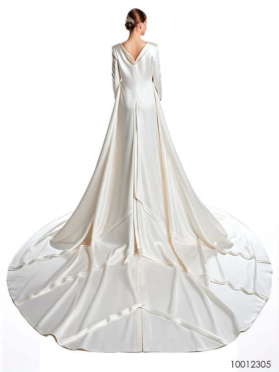 MOLDE ABRIGO TAPADO DE NOVIA 2305